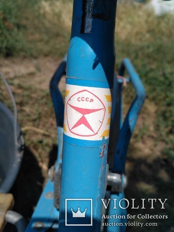 Велосипед детский, сделано в СССР. 2, фото №4