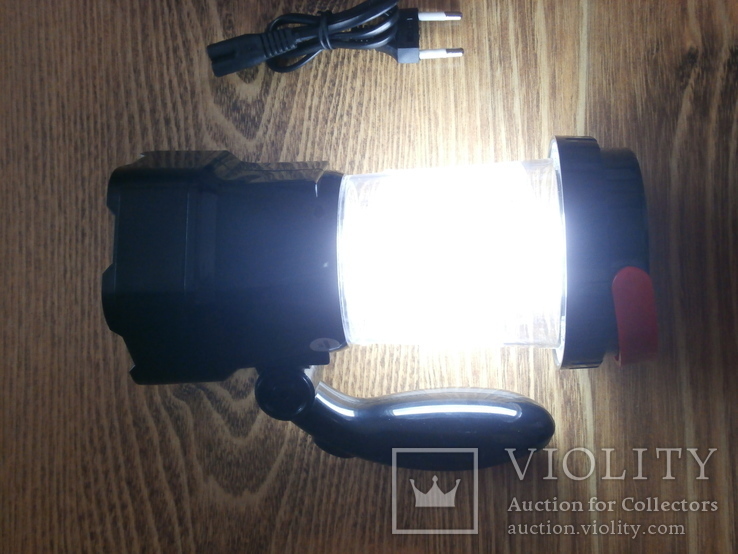Кемпинговый фонарь Yajia YJ-5837 аккумуляторный с зарядкой от солнца, фото №6