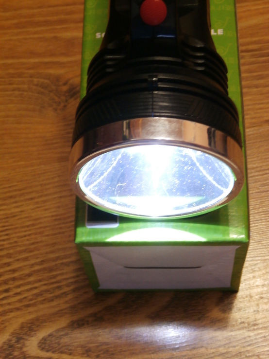 Многофункциональный Аккумуляторный фонарь Yajia YJ-2836T с солнечной панелью, фото №6