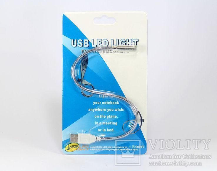 Гибкий USB фонарик USB LED Light Metal светодиодный фонарик для ноутбука