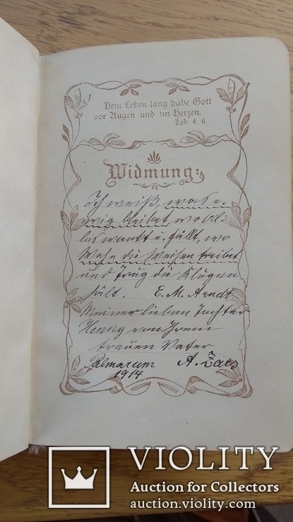 Библия Германия 1908 год., фото №13