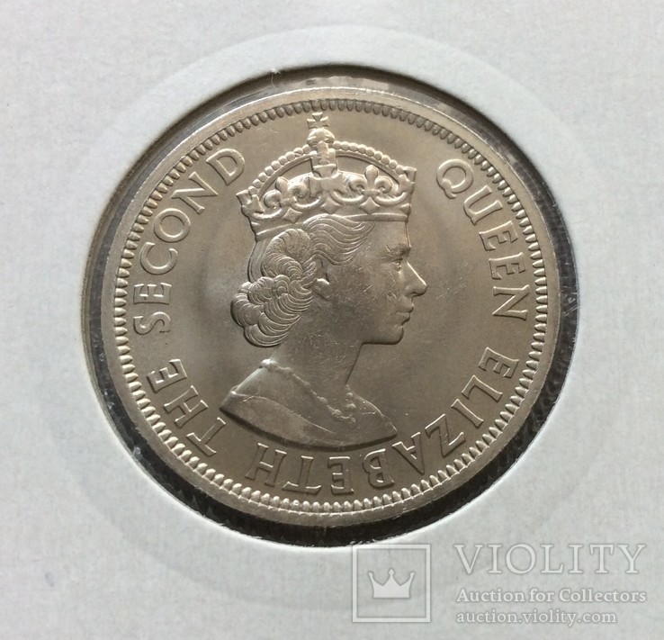 Британские Карибские Территории. 50 центов 1965 г., фото №2