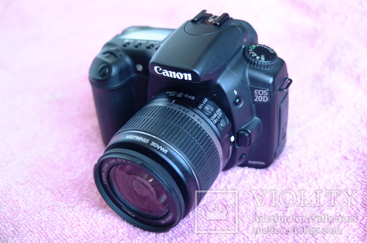 CANON EOS 20D с объективом