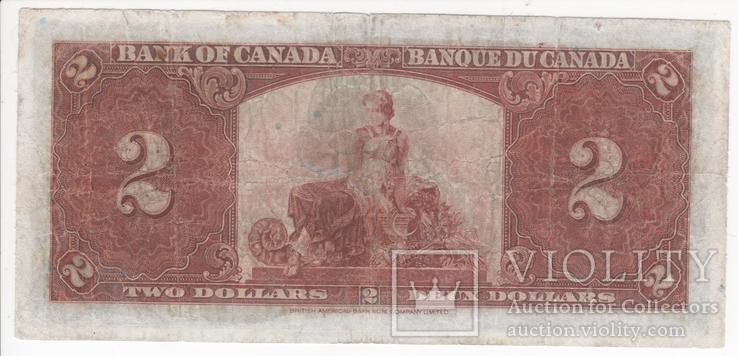 2 доллара  1937,Канада., фото №3