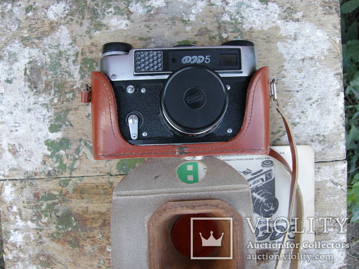Фотоаппарат ФЭД-5 и паспорт., фото №3