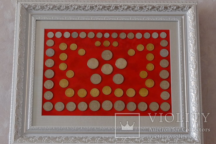Композиция из оригинальных монет Польши, фото №4