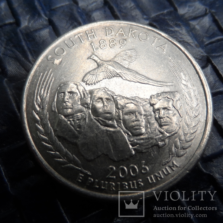 25  центов  2006  Южная  Дакота  (j.3.11)~