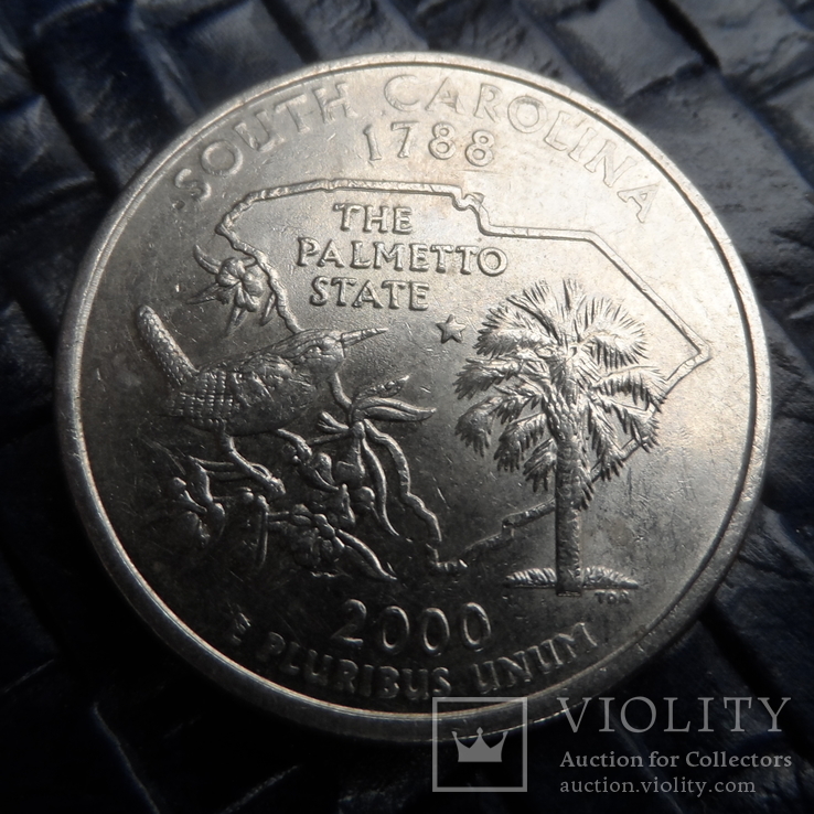 25  центов  2000  Южная  Каролина  (j.3.12)~