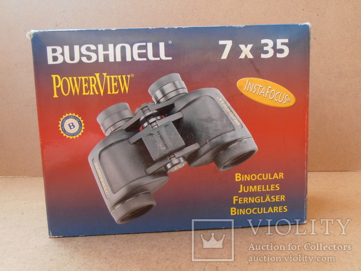 Бинокль Bushnell 7x35 Insta Focus, фото №7