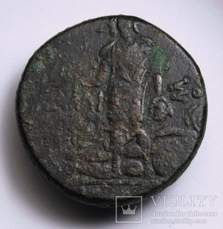 Понтійське царство, м.Аміс, Мітрідат VI Евпатор, 105-65 до н.е. – Афіна / Персей та Медуза, фото №5