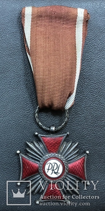 Серебряный крест за За слуги 2 ст. PRL Польша, фото №2