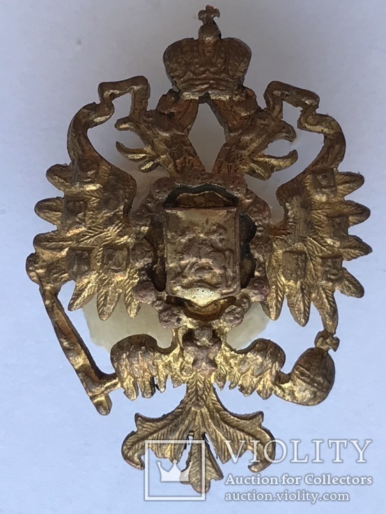 Знак Царская Россия бронза (лесной институт?), фото №2