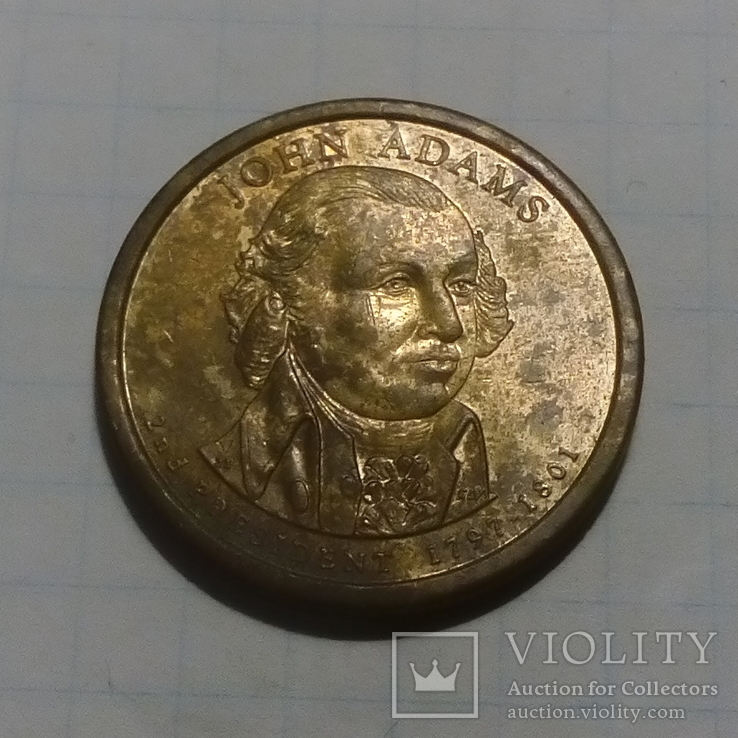 1 доллар США John Adams