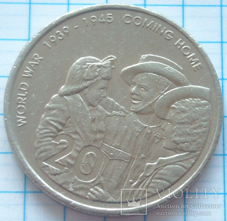20 центов, Австралия, 2005г.