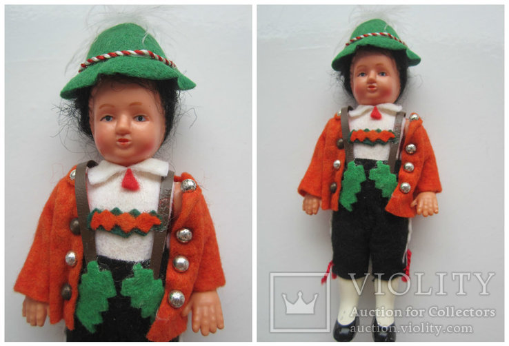  Кукла в национальном костюме 14см Германия, фото №2