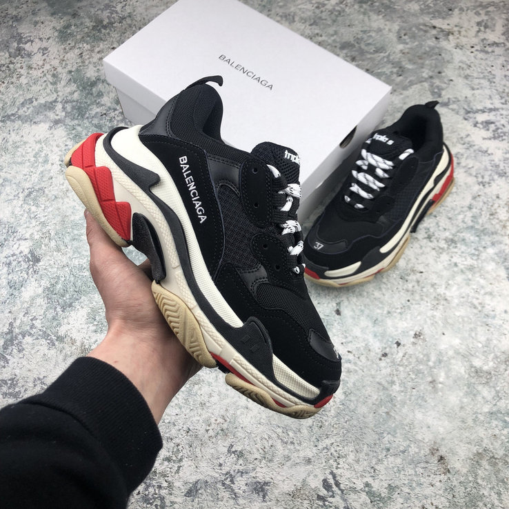 Кроссовки мужские Balenciaga Triple S Trainers Black - (Баленсиага), фото №3