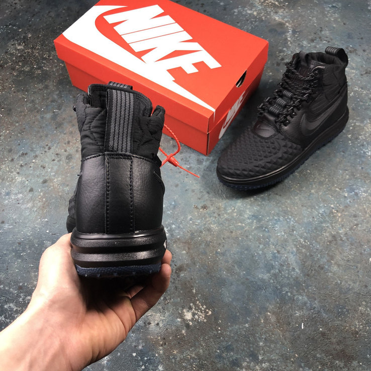 Кроссовки мужские Nike Lunar Force DuckBoot Black - Найк Лунар Форс, фото №3