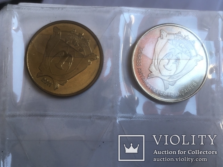 Коллекция монет "Остров Амстердам и Сент-Поль", фото №6