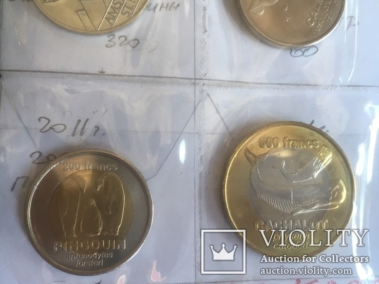 Коллекция монет "Остров Амстердам и Сент-Поль", фото №9