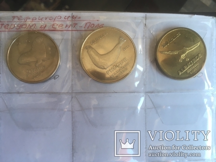 Коллекция монет "Остров Амстердам и Сент-Поль", фото №11