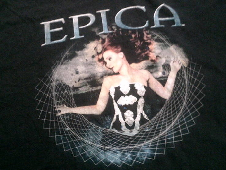 Epica The Quantum Enigma  фирменная футболка, фото №4