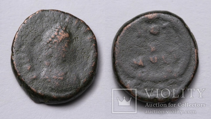 Імперський Рим, дрібна бронза, 1,54г., 12мм.