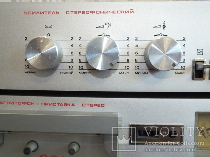 Усилитель Романтика 15-120С HI-FI и магнитофон Романтика 220С + видео обзор, photo number 8