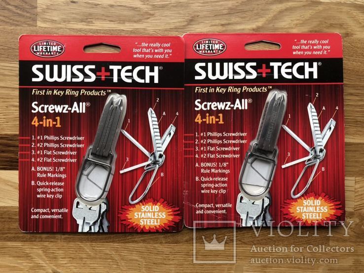 Мультитул Swiss+Tech Screwz-All 4-in-1 (ST50021ES) + Шагометр Adidas Speed Cell, photo number 2