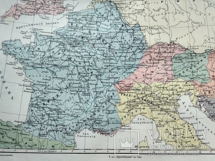Германия и сев. провинции Рим. имп. Изд. до 1917 года, фото №4