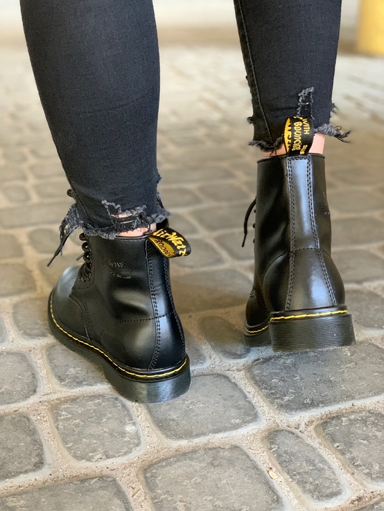 Buty męskie, damskie Dr. Martens 1460 Black (Dr Martins), numer zdjęcia 7