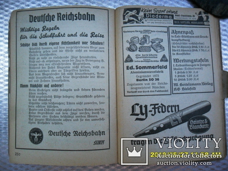 Der Merker.1941. III Рейх. Записная книжка немецкого офицера или солдата.1941 год., фото №9