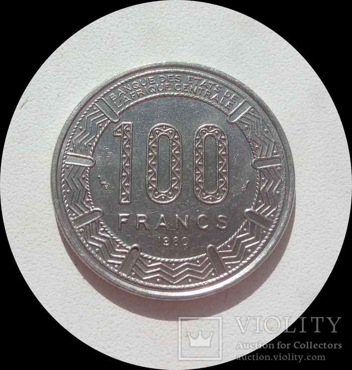 Камерун 100 франков 1980 г.