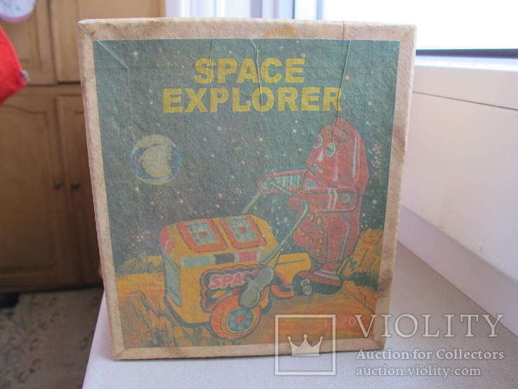 Старая  заводная игрушка Space Explorer, фото №8