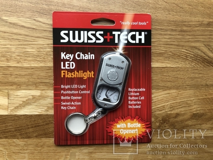 Мультитул Swiss+Tech Key Chain LED Flashlight (ST33340ES) + Шагометр Adidas Speed Cell, фото №2