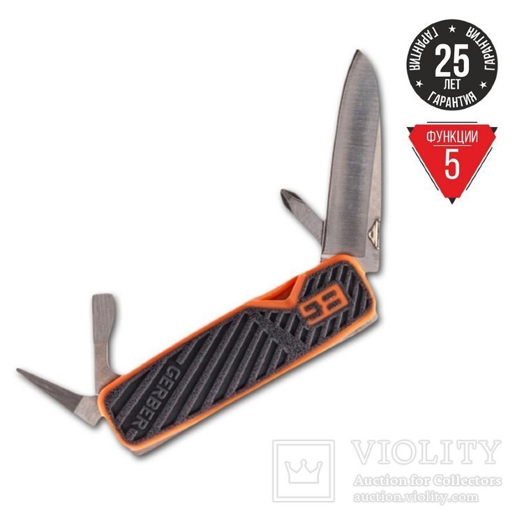 Мультитул Gerber Bear Grylls Pocket Tool (31-001050) + Шагометр датчик Adidas Speed_Cell, фото №3