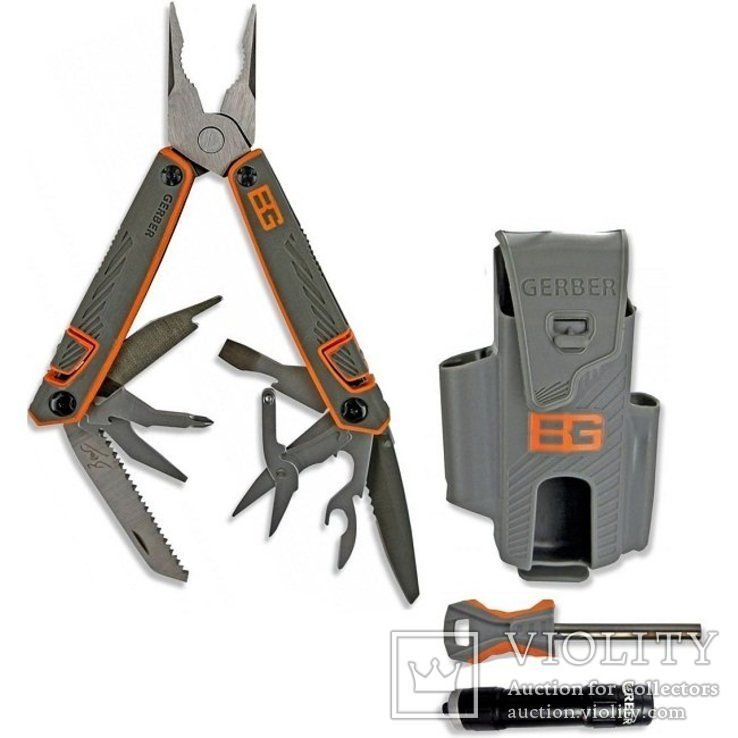 Мультитул Gerber Bear Grylls Tool Pack 31-001047 + 2 Фитнес браслета Adidas Fit Smart, numer zdjęcia 2