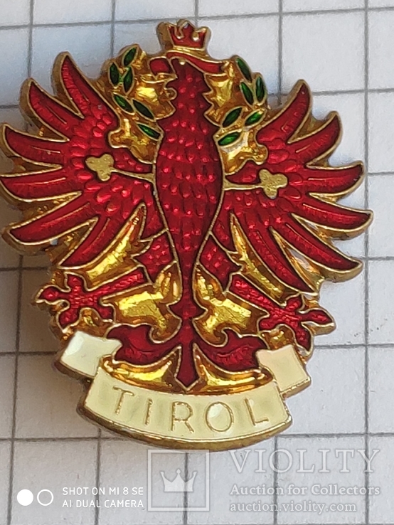 Патриотический знак Tirol, фото №2