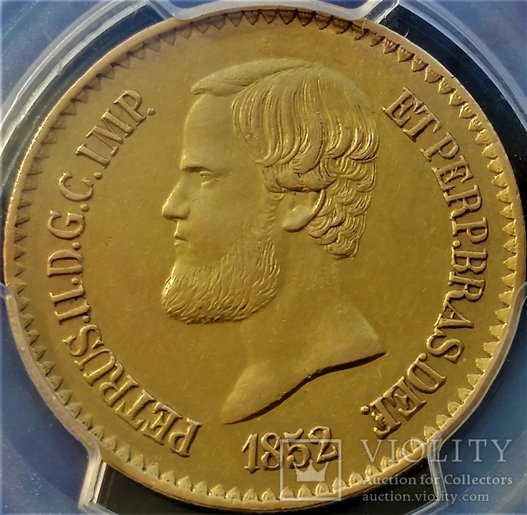 20 000 рейс 1852 року, Бразилія, Педро ІІ, слаб