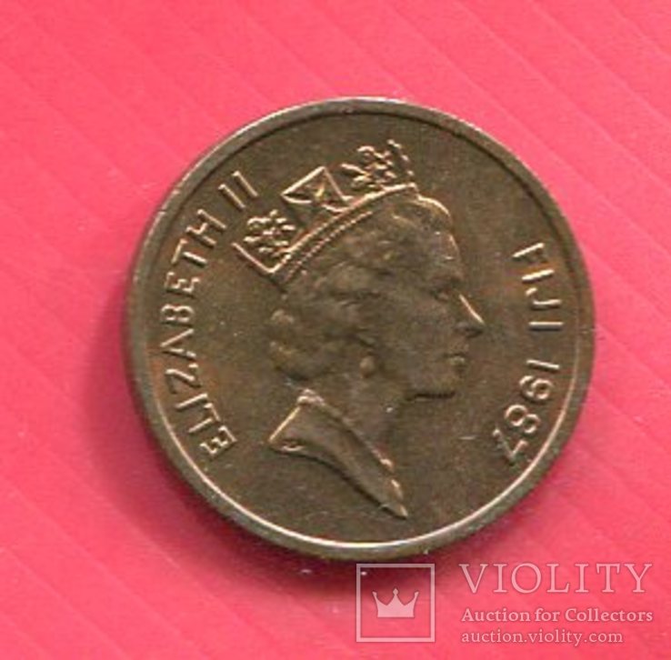 Фиджи 1 цент 1987