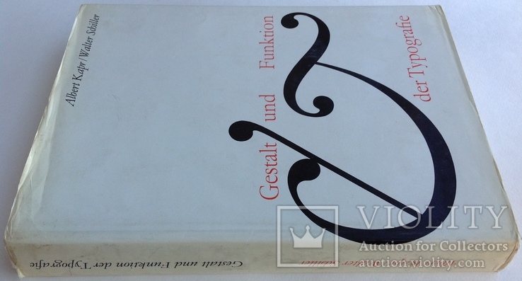 1983  Gestalt und Funktion der Typografie. Albert Kapr, Walter Schiller