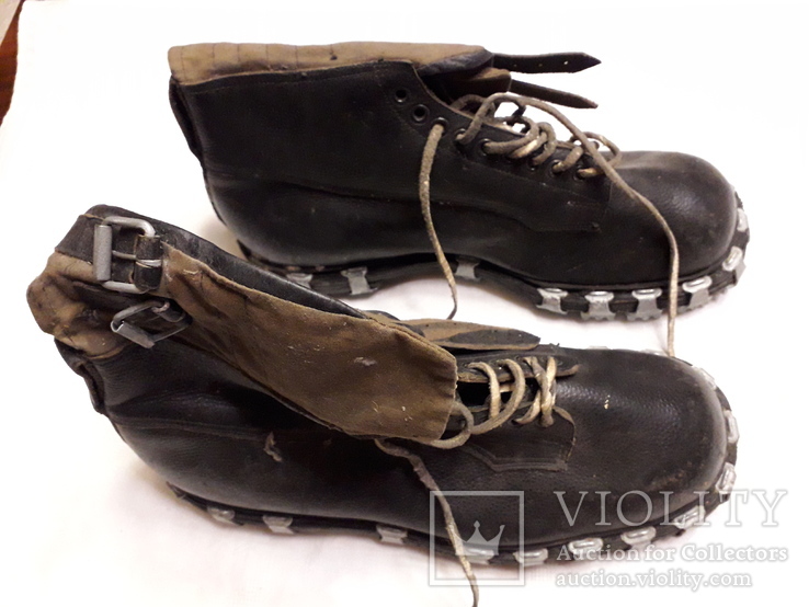 Горные ботинки.45 размер.новые.1958 год.ссср, фото №5