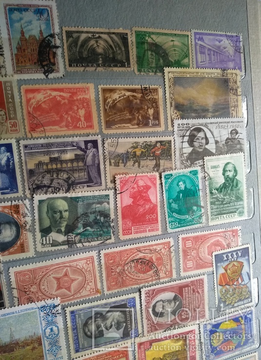 Колекція марок з 1922 по 1964,около 720 шт, фото №8