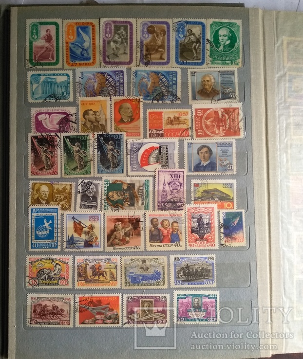 Колекція марок з 1922 по 1964,около 720 шт, фото №11