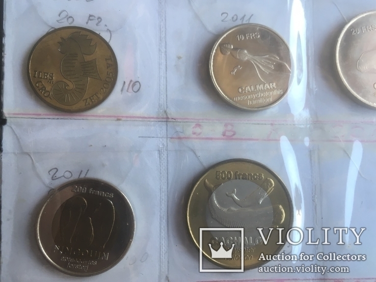 Коллекция монет "Остров Крозет", фото №11