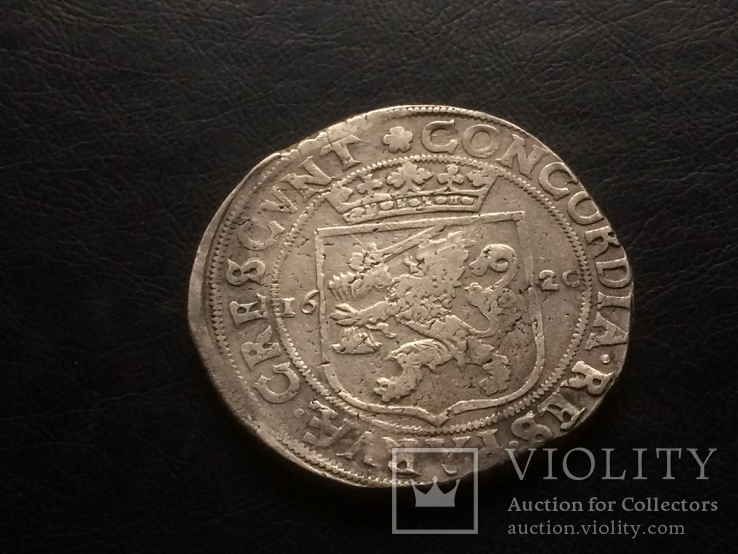 Талер 1620 г. Овэрейссел мин марка Trans, фото №6
