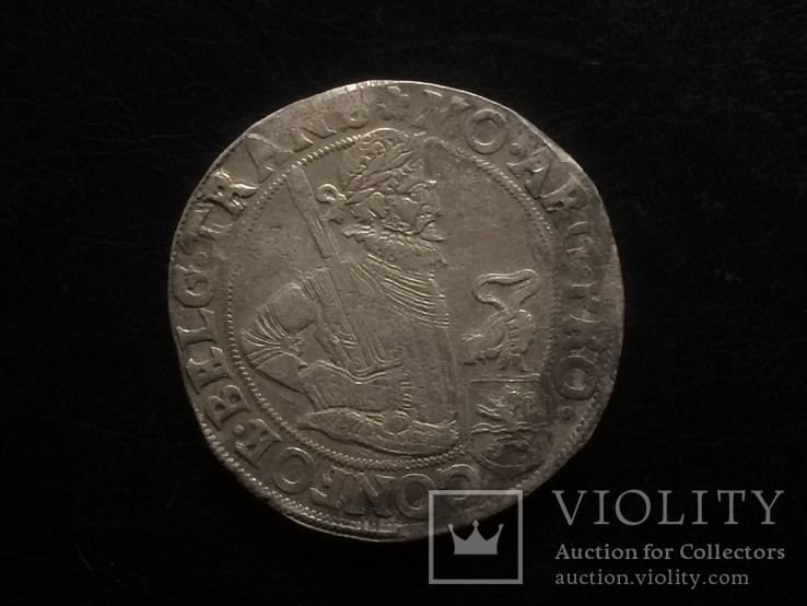 Талер 1620 г. Овэрейссел мин марка Trans, фото №8