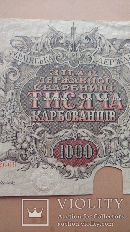 1000 карбованців (1918), АІ 212609, фото №8