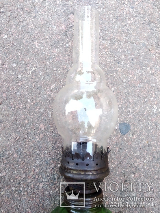 Керосиновая лампа стекло 2, фото №3