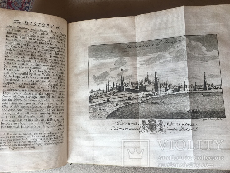 Дж. Мотли. История жизни Петра I. Император России  1739 г. В 3 т. (на англ.), фото №8