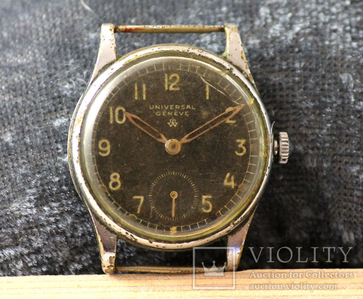 Часы наручные военные UNIVERSAL GENEVE с маркировкой U.W.